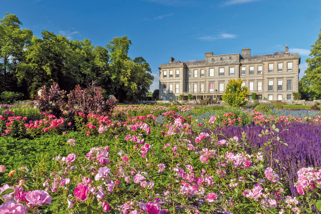 Ragley Hall Rose Gardens house