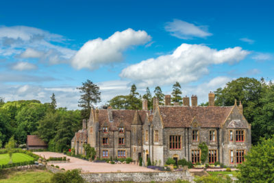 Huntsham Court - Huntsham, Devon, aerial view