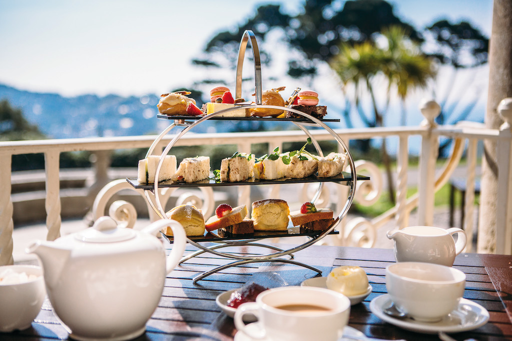 Fowey Hall Afternoon Tea