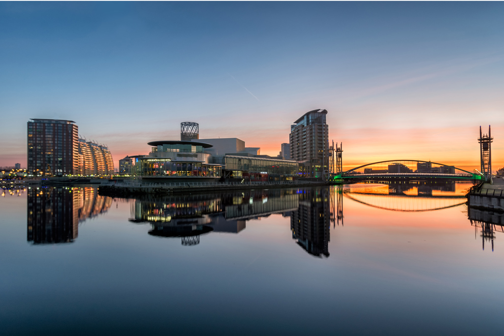 Salford Quays Sunrise