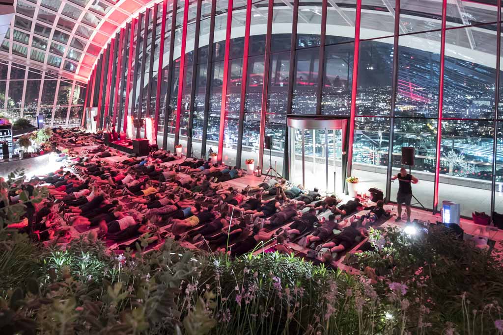 Barry's Bootcamp x Sky Garden