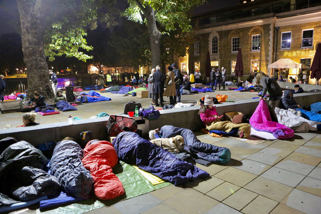 Sleep out
