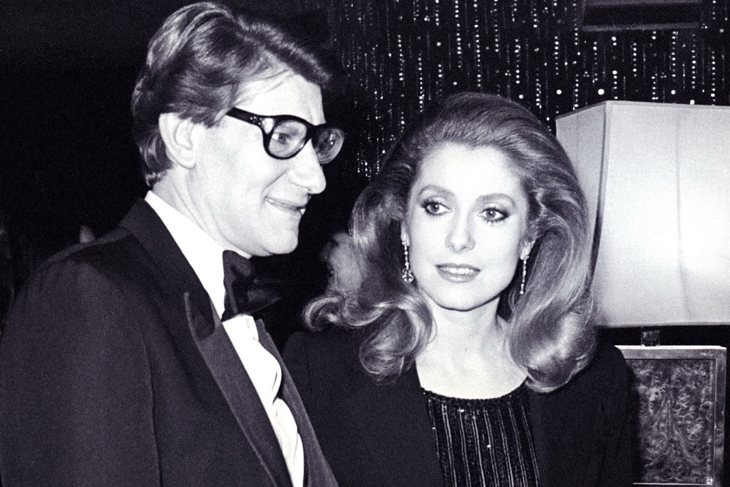 CATHERINE DENEUVE & YVES SAINT LAURENT