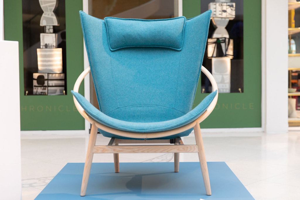 Evolution of Tradition - Design Centre, Chelsea Harbour - Hoop Chair by Katie Walker