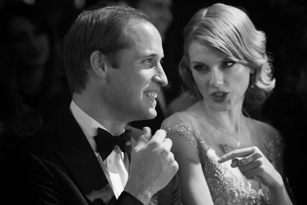 Prince William and Taylor Swift