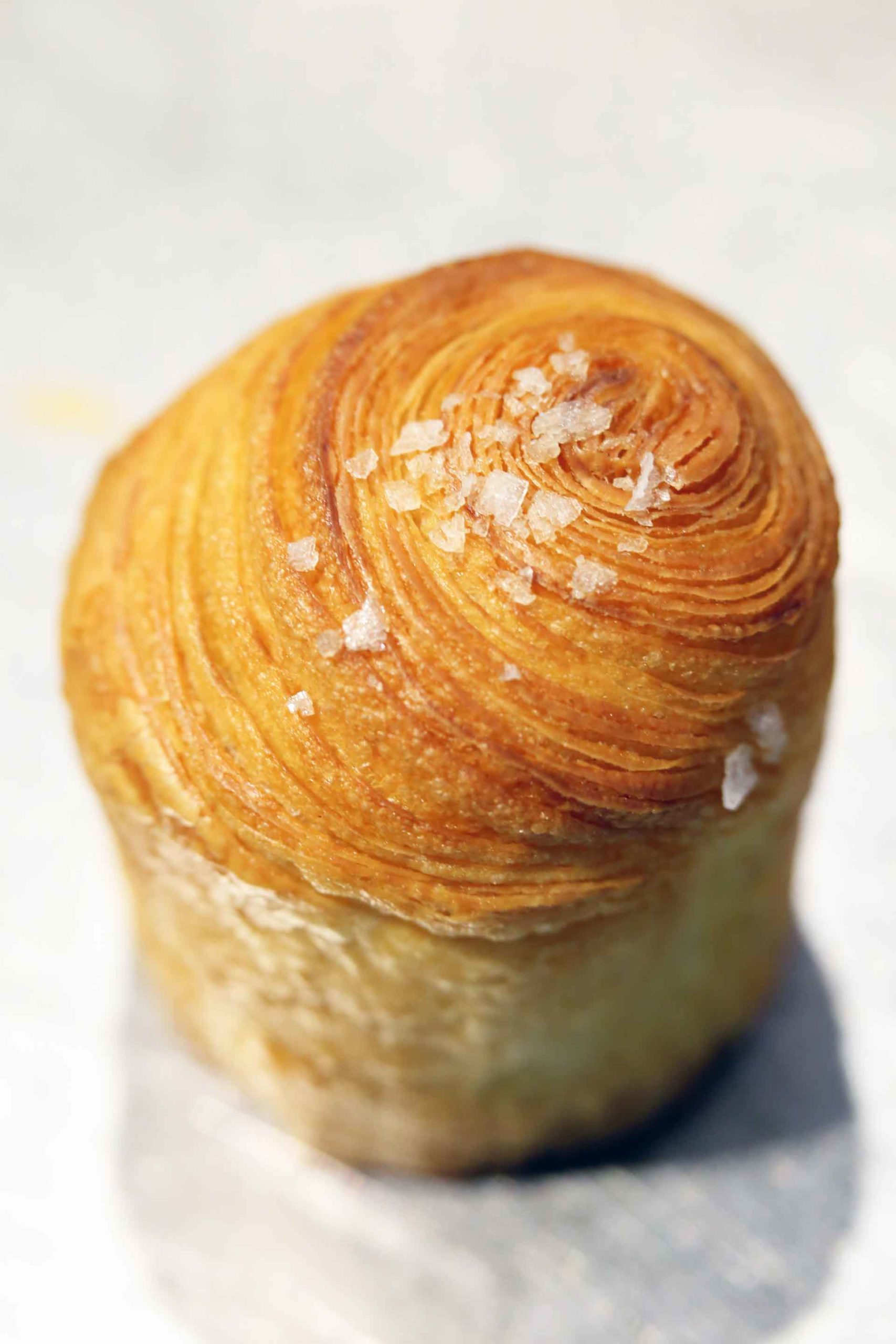 The brioche feuilletée at Le Clarence, Paris