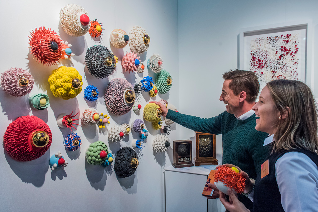 The Affordable Art Fair in Battersea