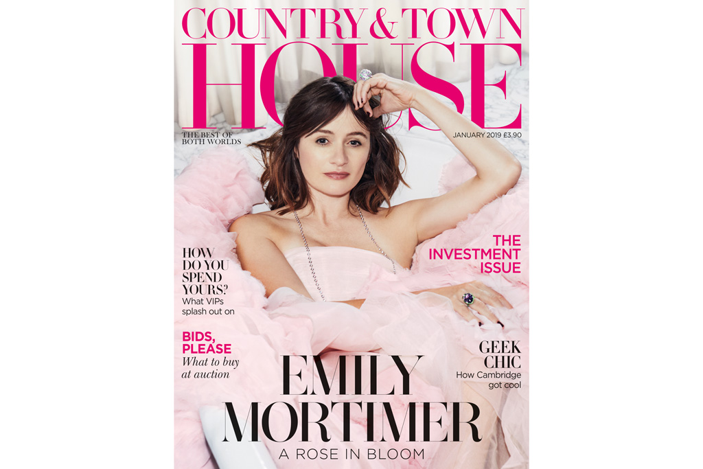 January 2019 cover star is Emily Mortimer