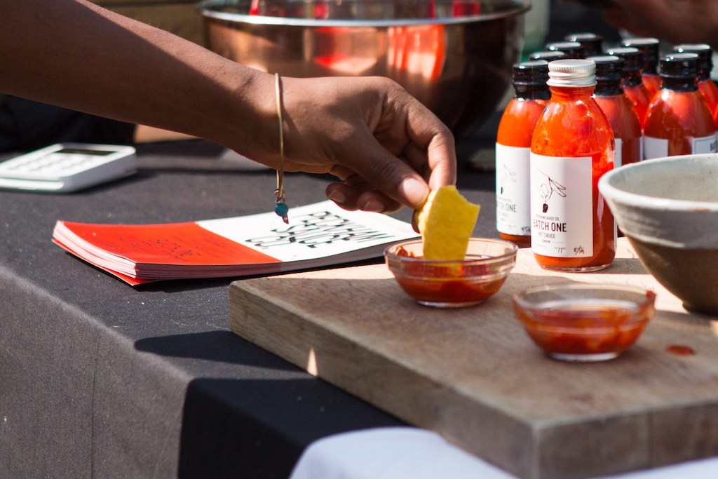 London Hot Sauce Festival Sampling