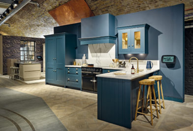 Life Kitchens is the young gun shaking up the market. Its Waterloo showroom feels more like a swish and sprawling apartment than a sterile retailer. Housed under the railway arches, its vaulted brick ceiling and breakout spaces feel – dare we say – cool.