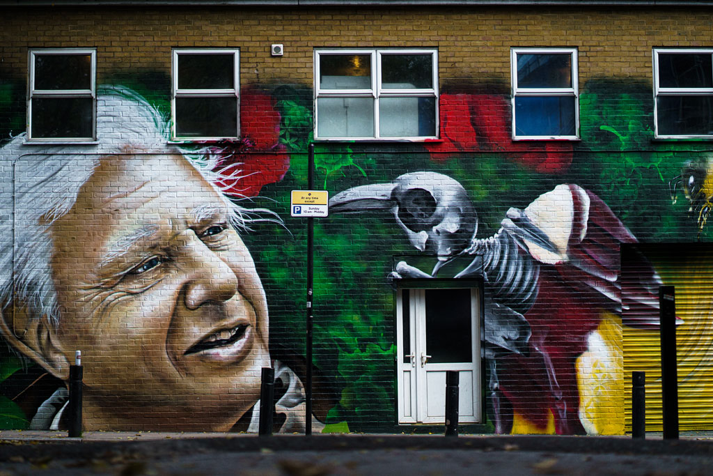 David Attenborough mural