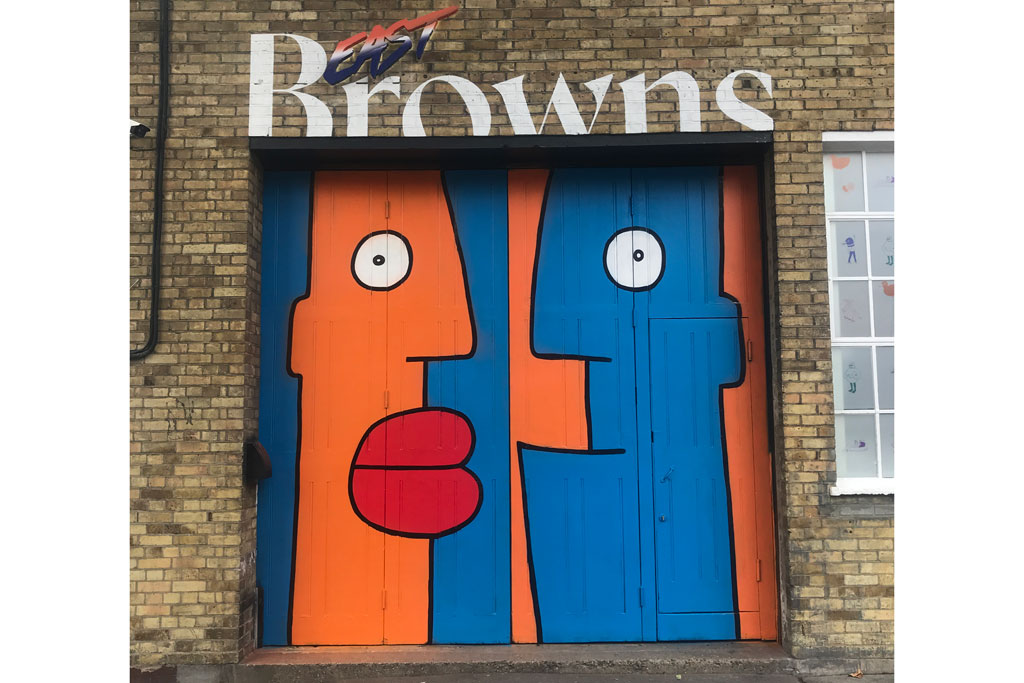 Thierry Noir at Browns East