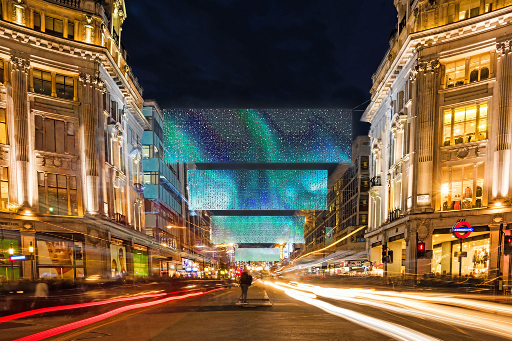 Oxford Circus Christmas Lights