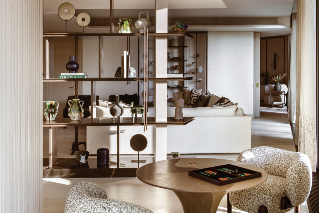 Open-plan living space