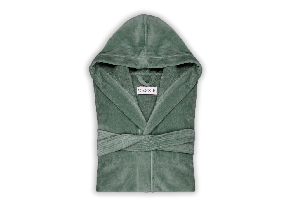 coze sati bathrobe