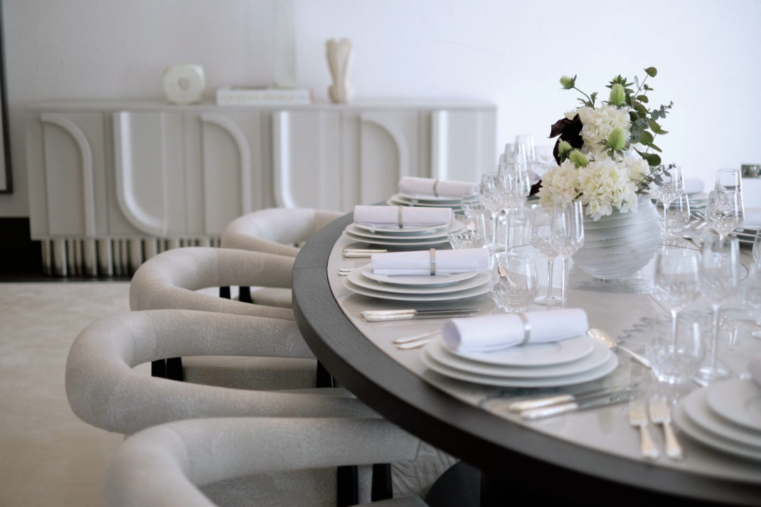 Table with place settings