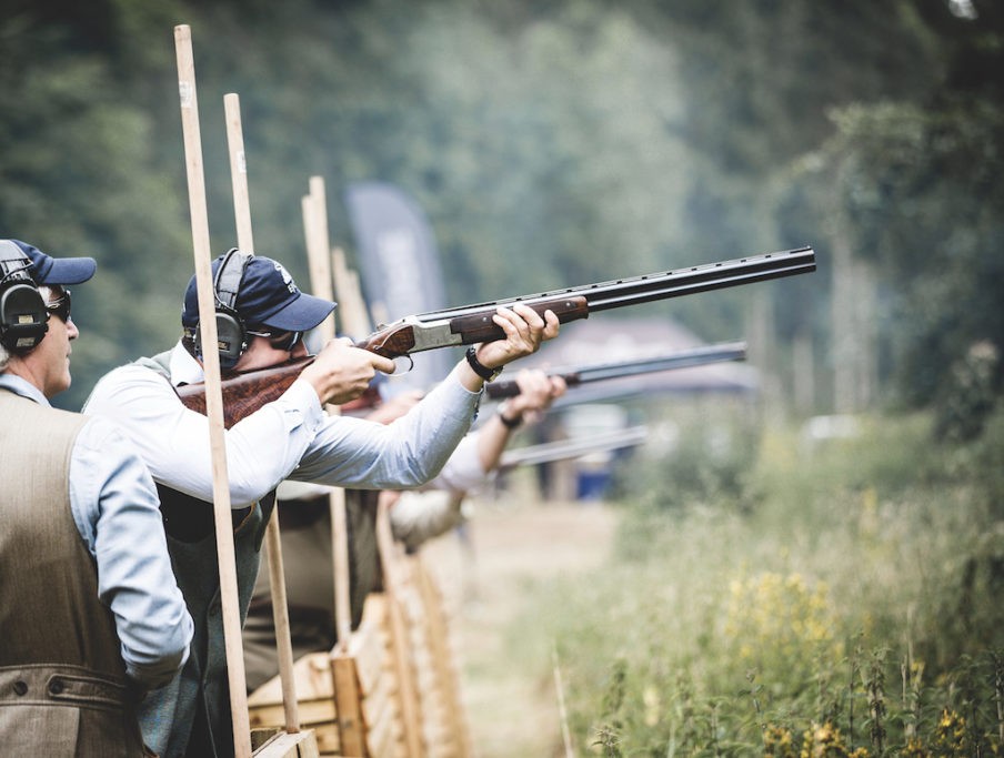 EJ Churchill Clay Shoot Wormsley Estate