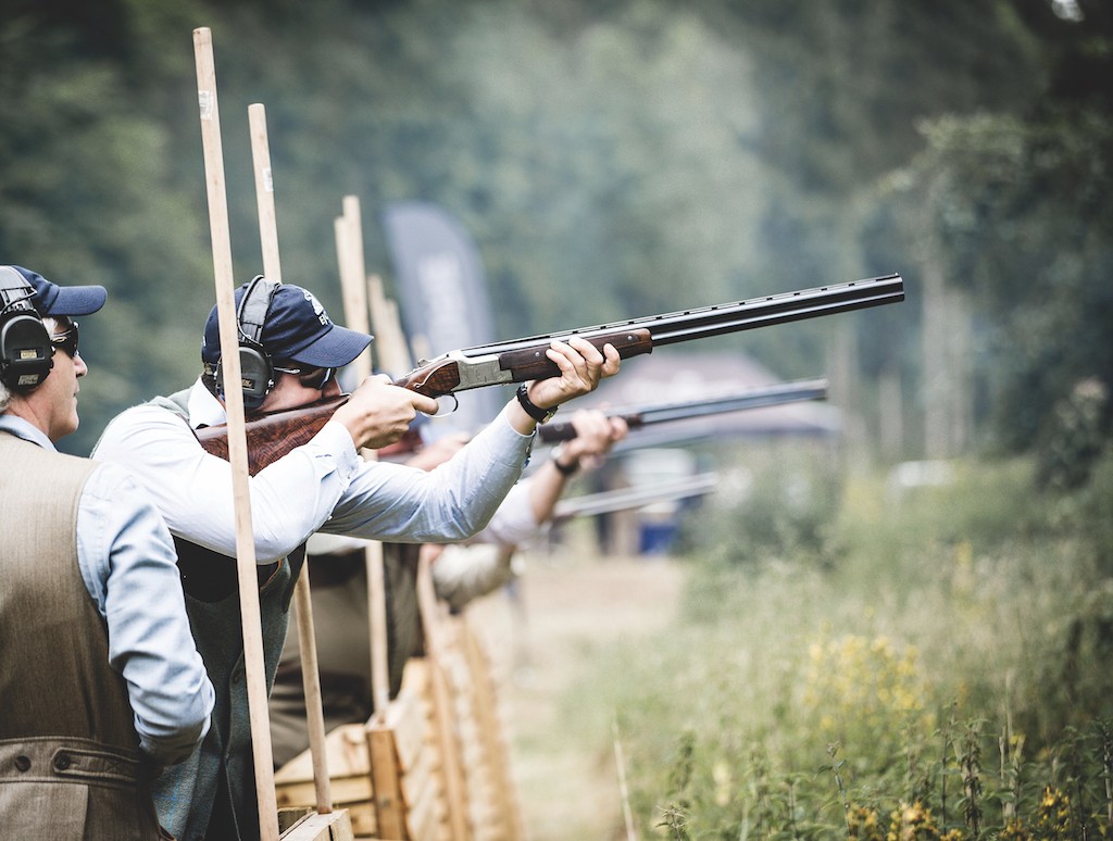 EJ Churchill Clay Shoot Wormsley Estate