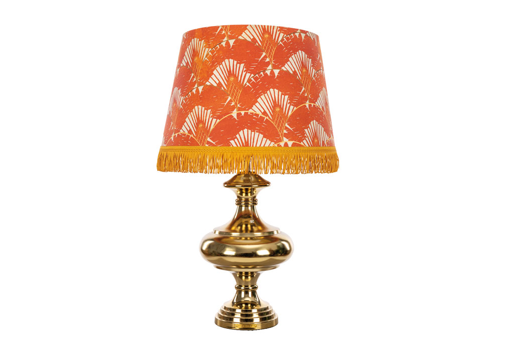 Mindthegap Ravenala Orange Lapshade and Base