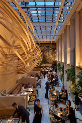 Akira Back restaurant interiors