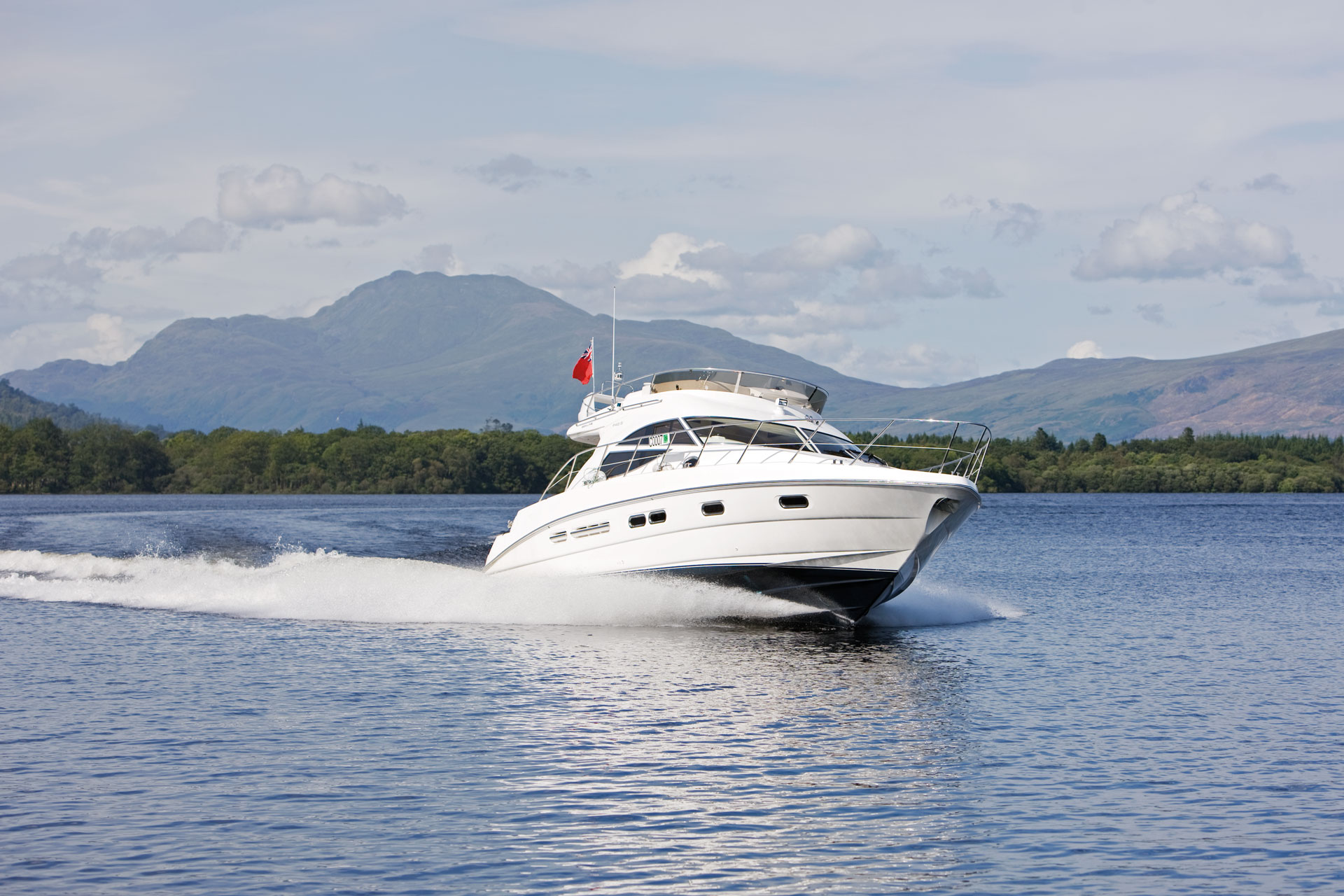 Boat at Loch Lomond, Cameron House hotel