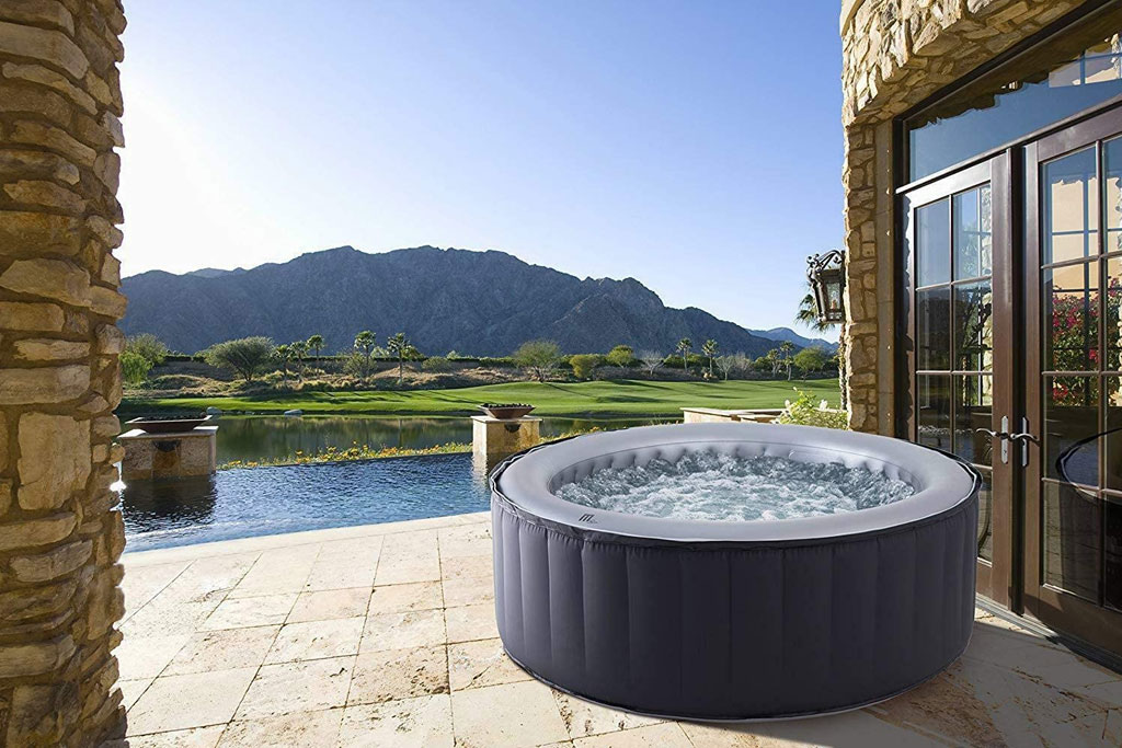 Mspa Silver Colour Hot Tub