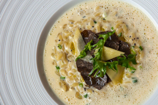 Fauchon l'Hotel's French Truffle Pasta Riso