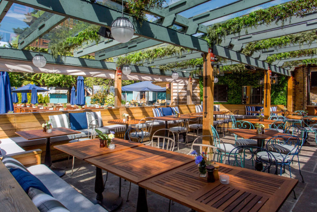 The Leather Bottle pub garden, Earlsfield