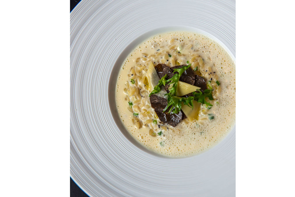 Fauchon l'Hotel's French Truffle Pasta Riso