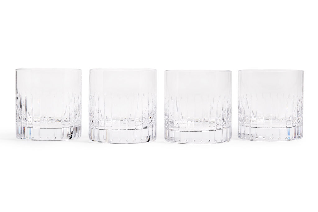Soho home cut crystal glasses