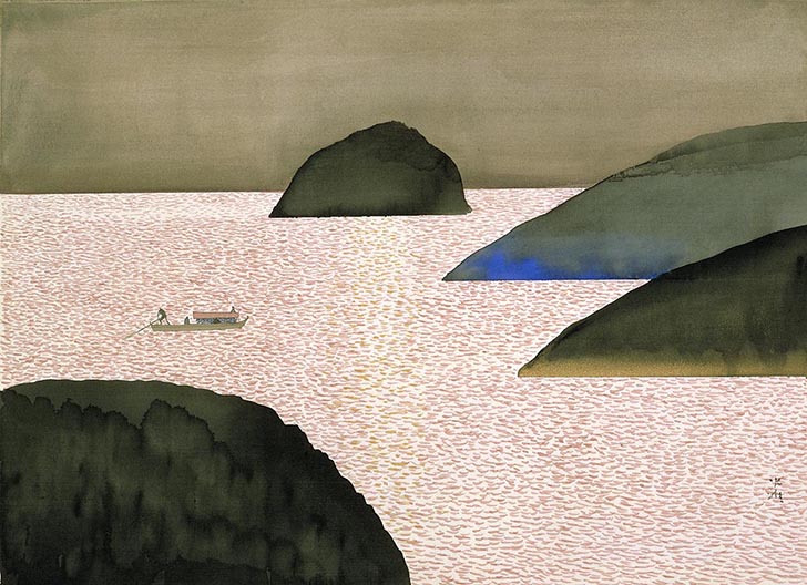The Pilgrimage to Chikubu Island