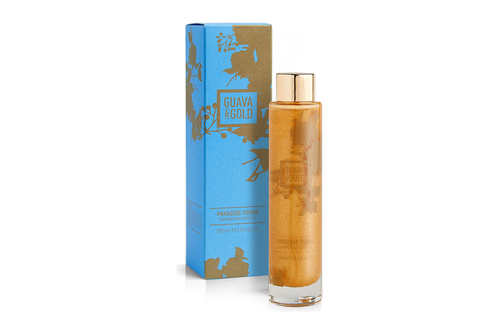 Guava & Gold Paradise Found Shimmering Body Oil