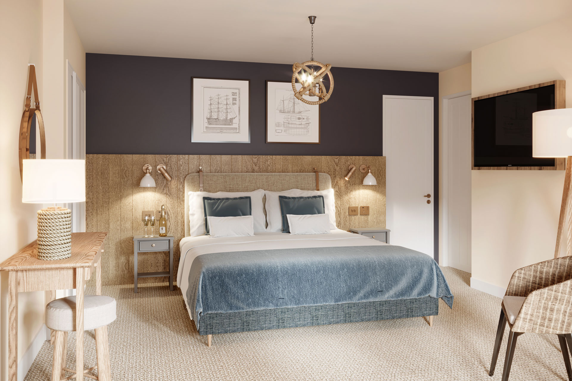 The Captain’s House at St Michaels Resort, Cornwall