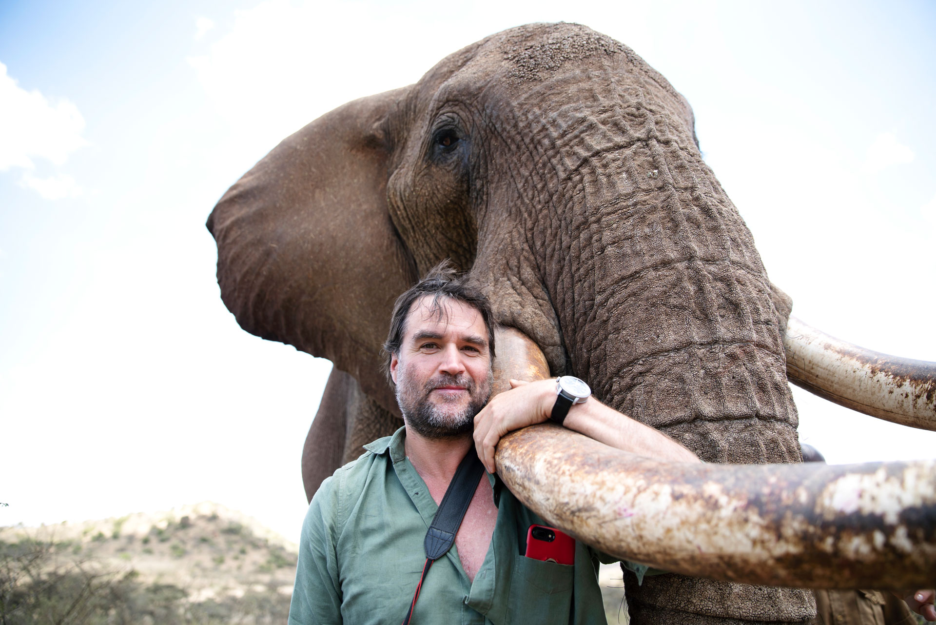 Henry Cookson in Kenya