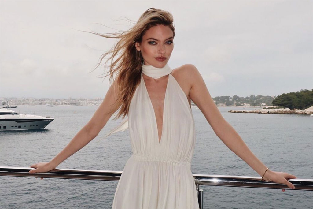 Martha Hunt Shrimpton Couture