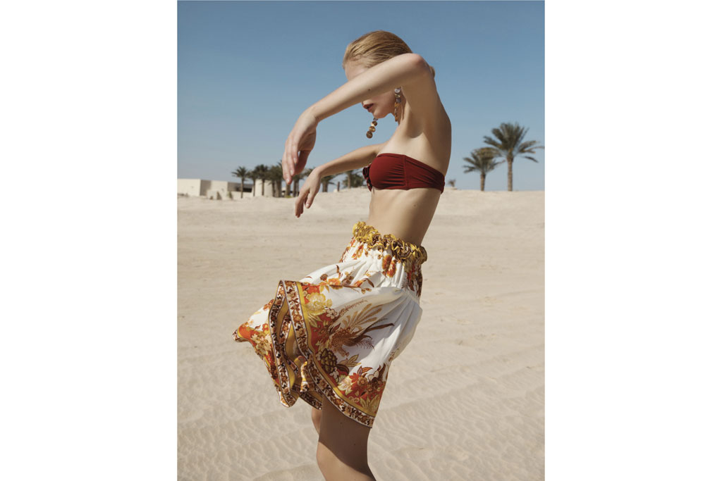 July/August swimwear