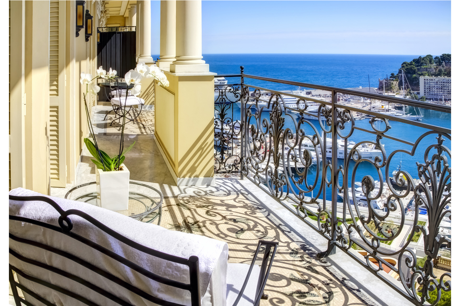 Diamond Suite Sea View at Hôtel Hermitage