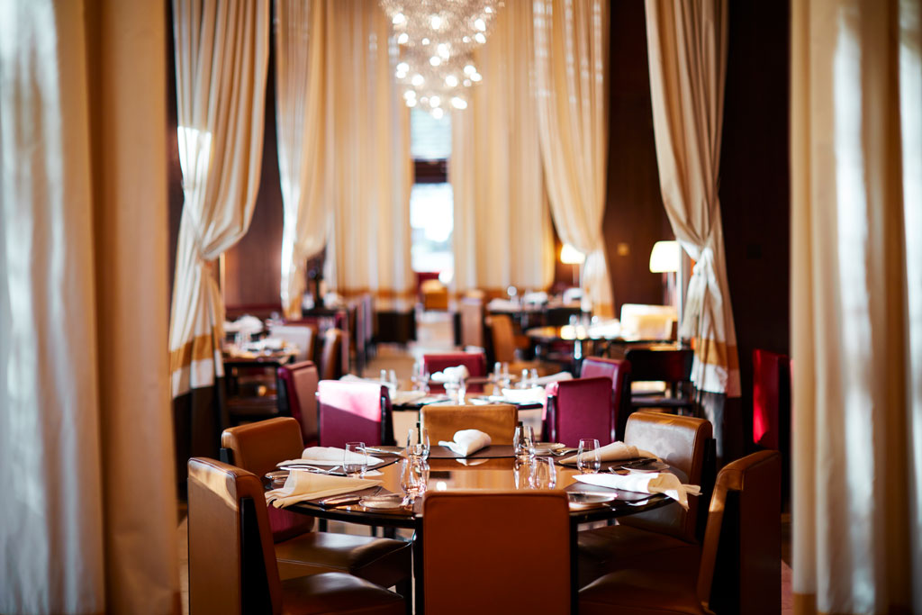 Interiors of CUT at 45 park Lane