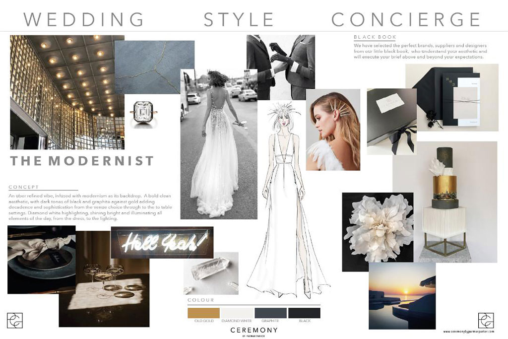 Ceremony by Parmar Parker Mood Board