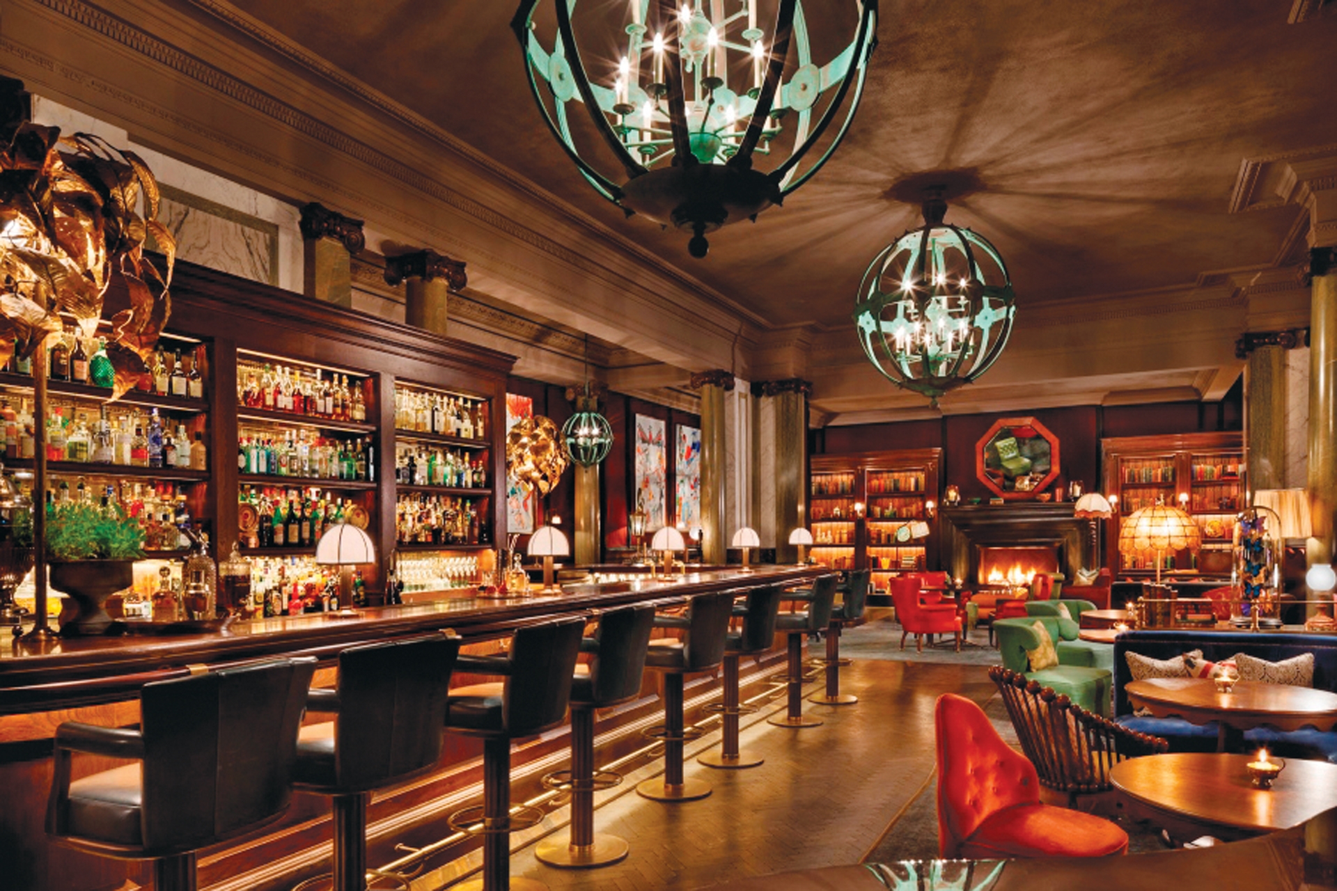 Rosewood scarfes bar