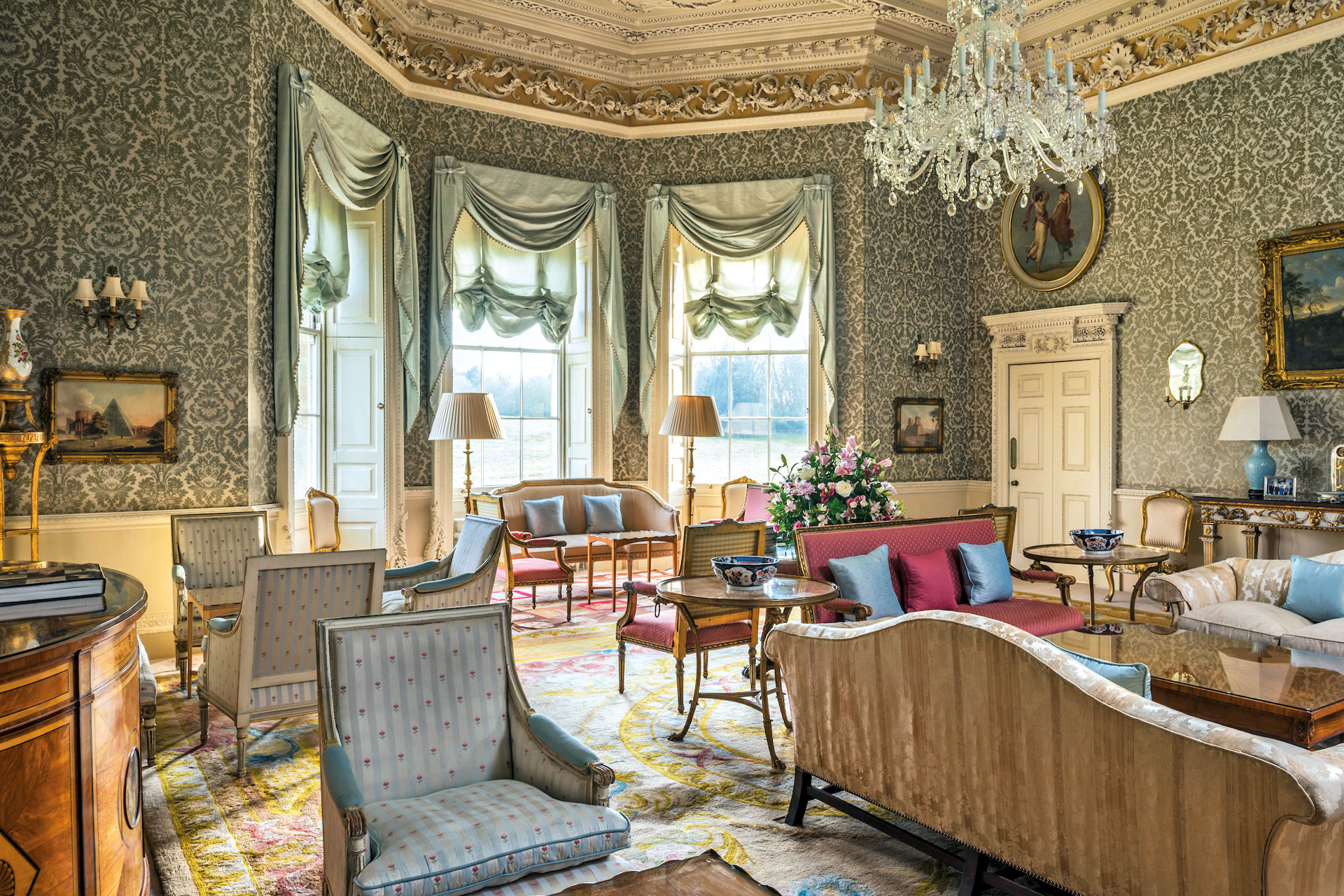 Sitting room at Hartwell House