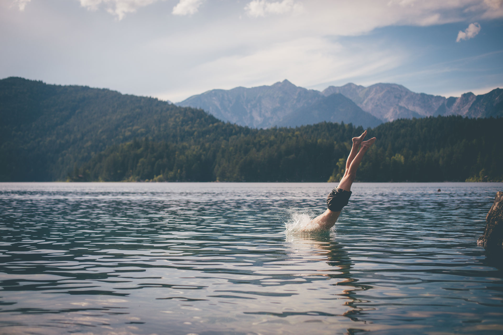 Wild swimming