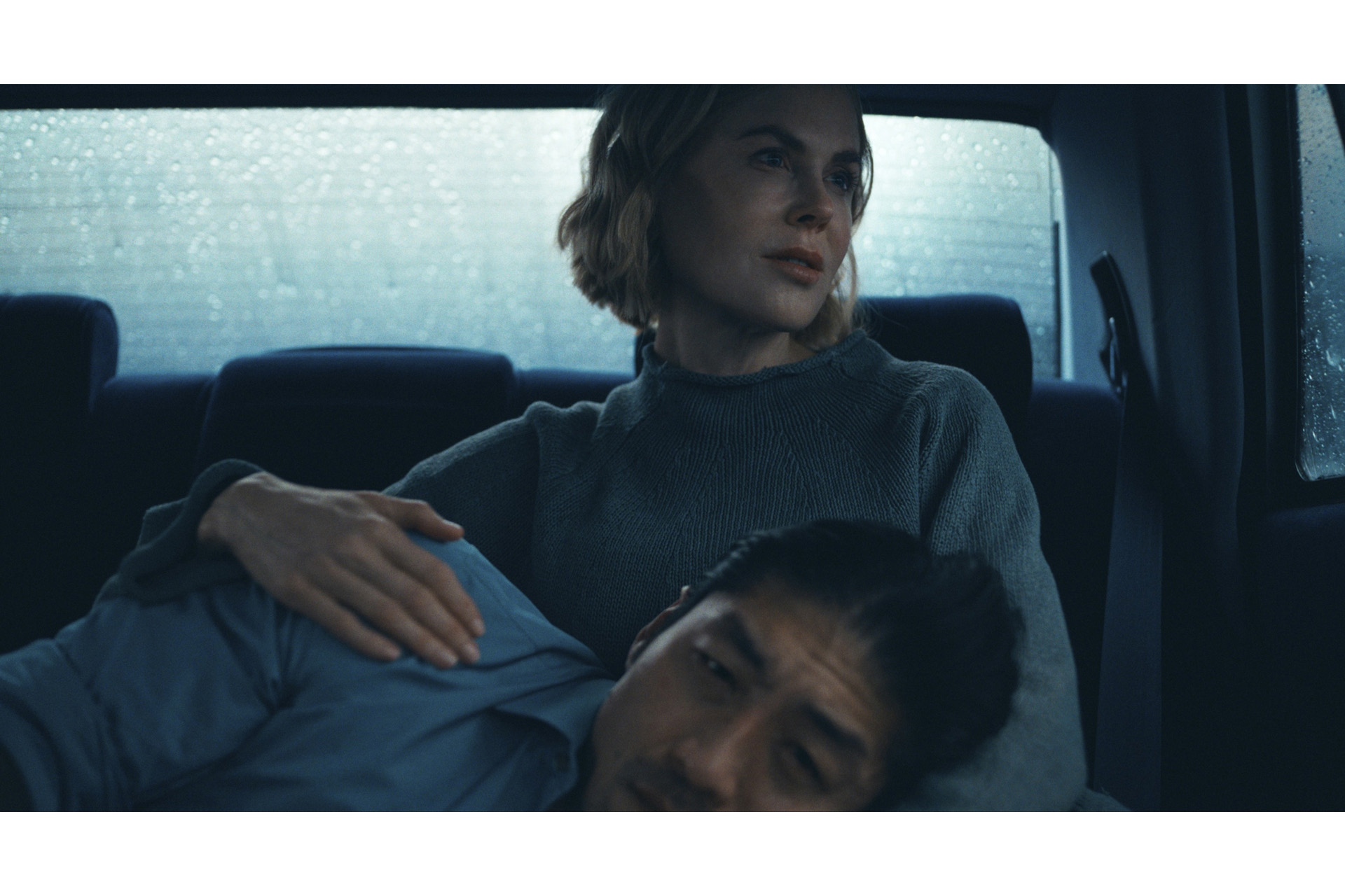 Clarke (Brian Tee), Margaret (Nicole Kidman) in Expats, premiering at BFI London Film Festival