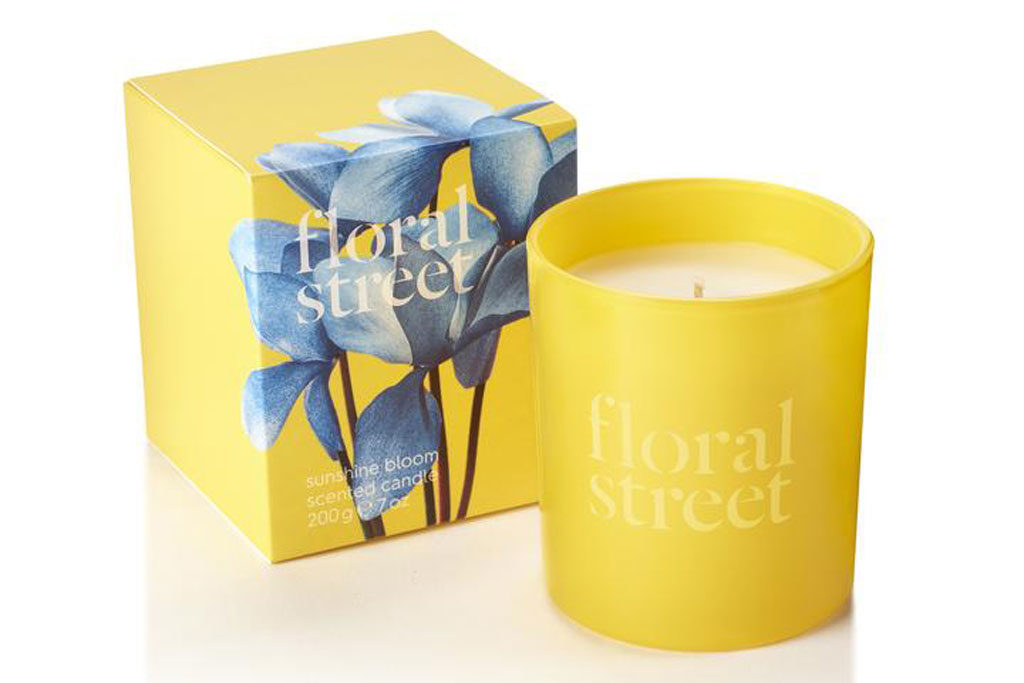 fireplace vegan scented candle
