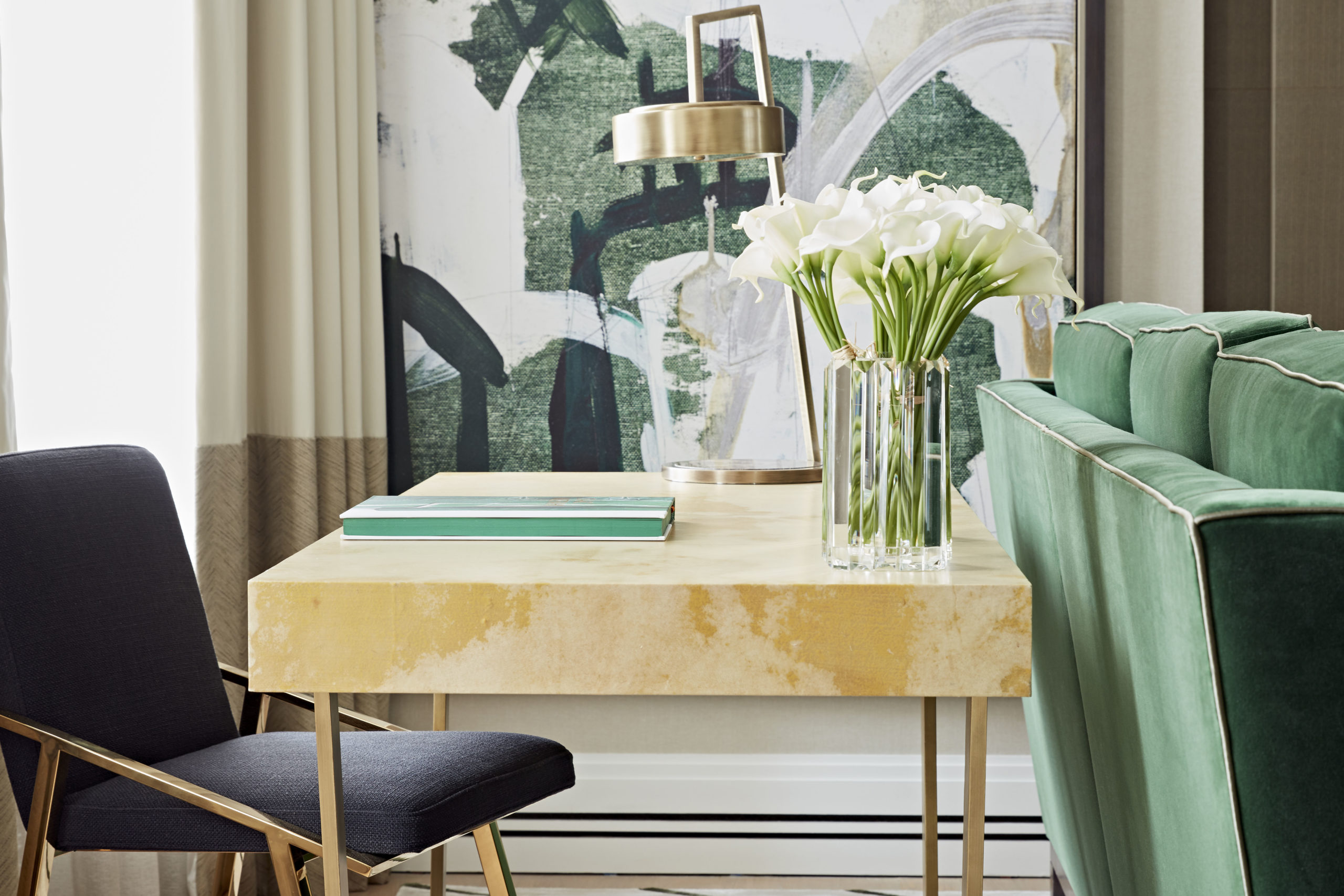 How To Style A Green Home Office