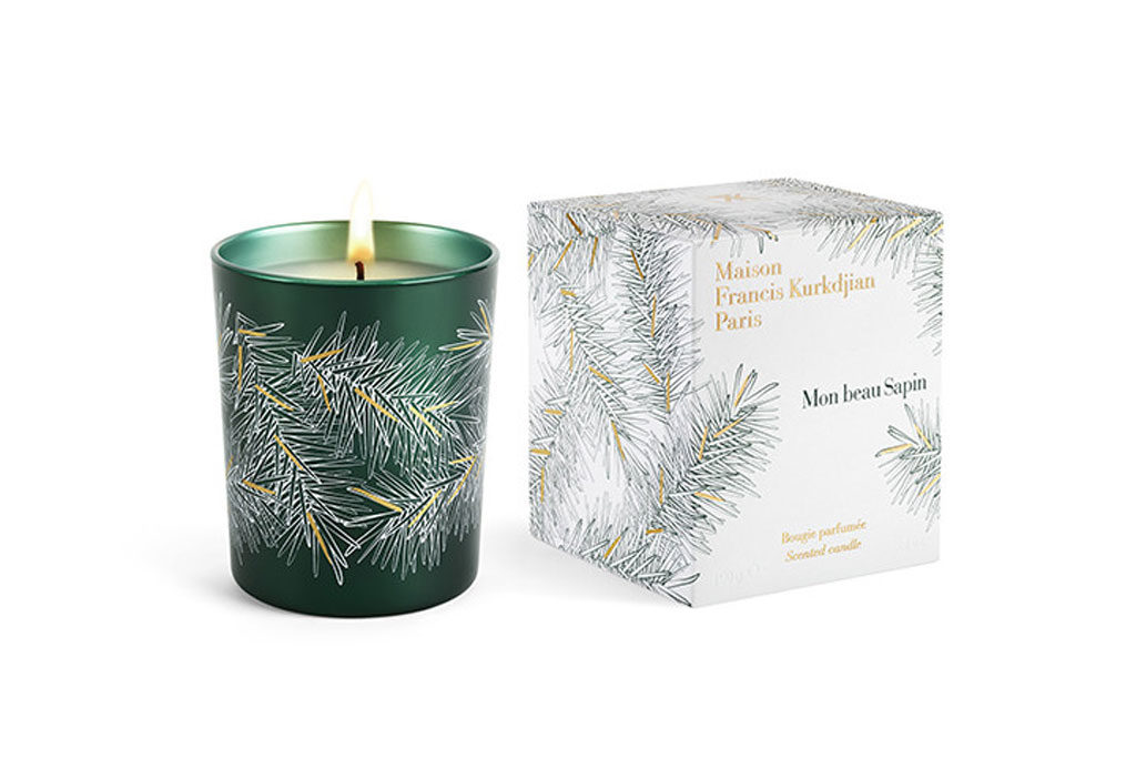 mon beau sapin candle