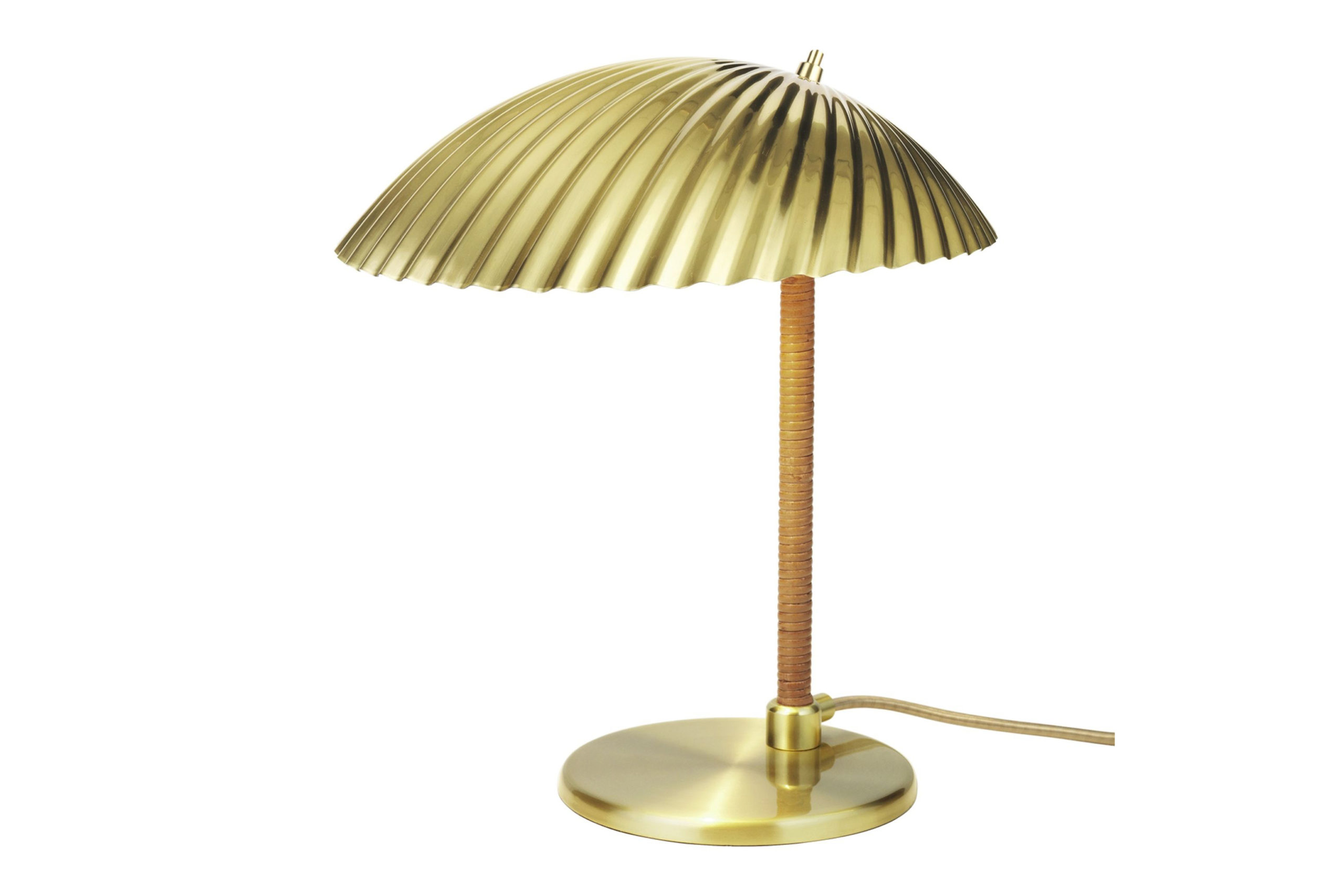 Gold shell lamp