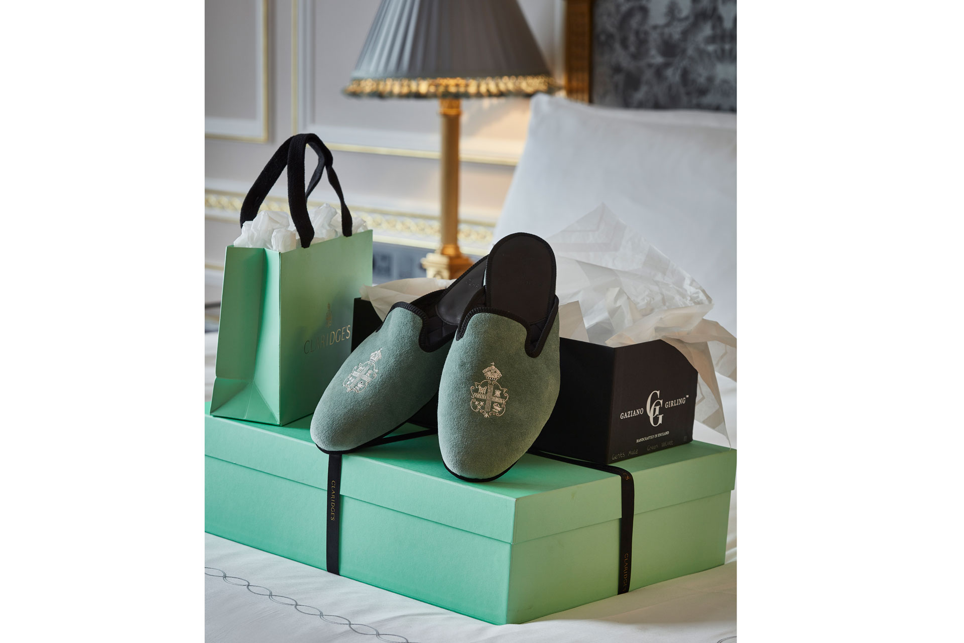 Claridges - Gaziano & Girling Slippers