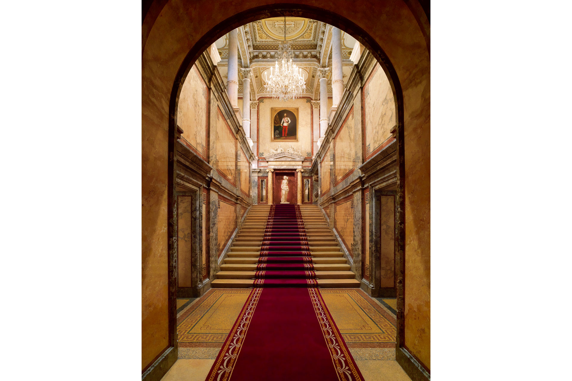 Hotel Imperial Vienna's Royal Staircase
