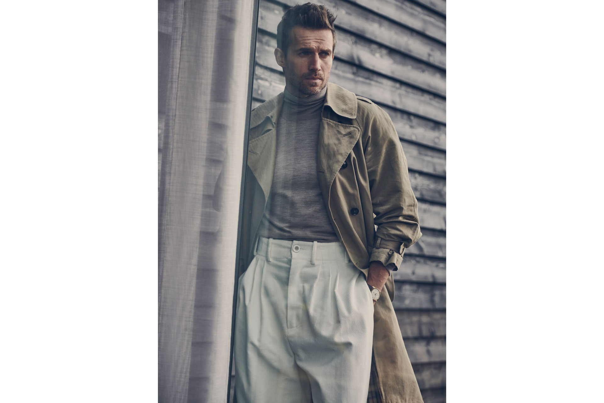 Men's wear story – winter whites 1